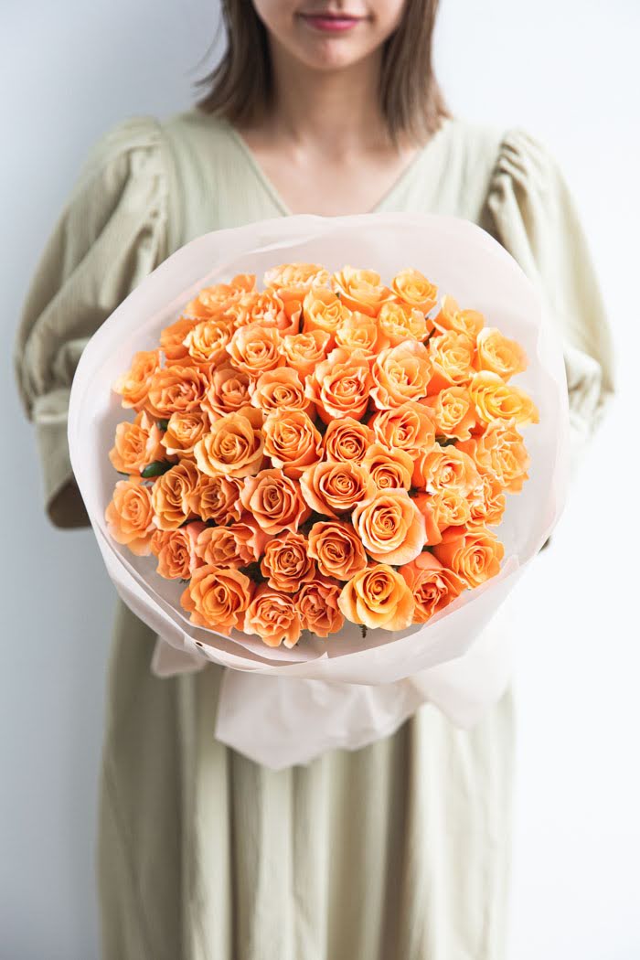 花束 ローズブーケ 国産バラ50本 795 Size 1 Orn 公式 Hanaprime 花と植物のギフト通販