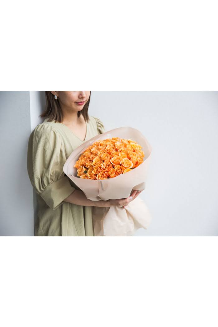 花束 ローズブーケ 国産バラ50本 795 Size 1 Orn 公式 Hanaprime 花と植物のギフト通販