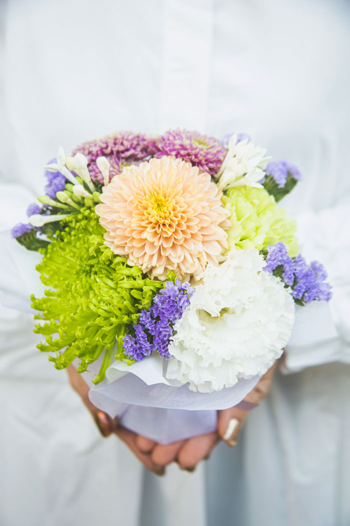 そのまま飾れる供花 花束 6 Size 60 公式 Hanaprime 花と植物のギフト通販