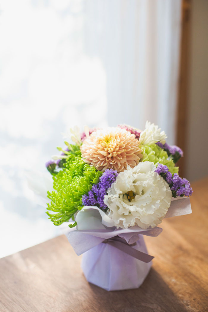 そのまま飾れる供花 花束 #826 size:60