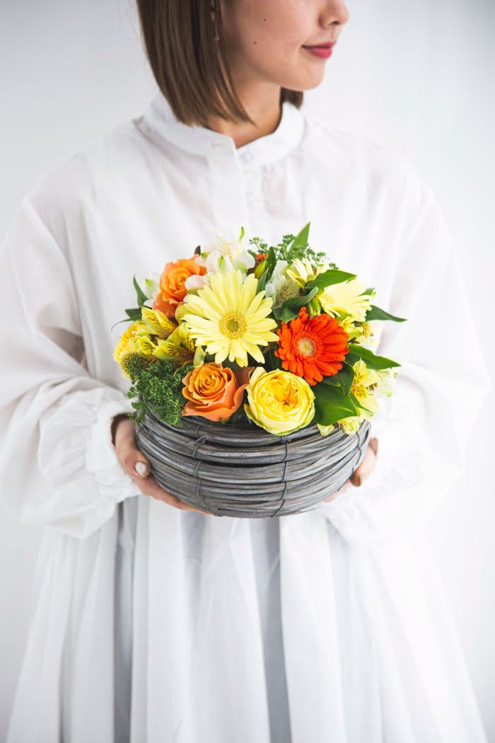 フラワーアレンジメント ラウンド #841 size:100の写真3枚目