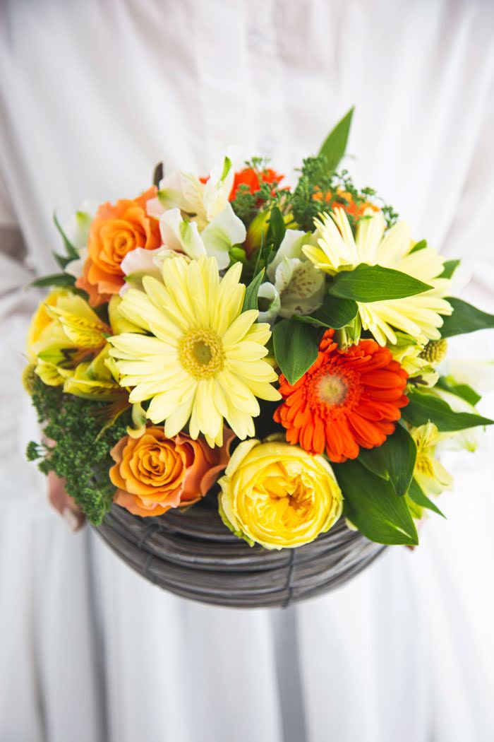 フラワーアレンジメント ラウンド #841 size:100の写真4枚目