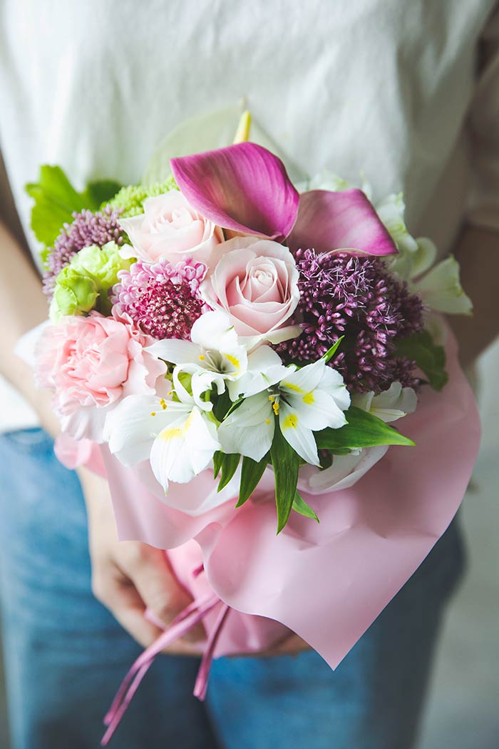 そのまま飾れる花束 #845 size:80