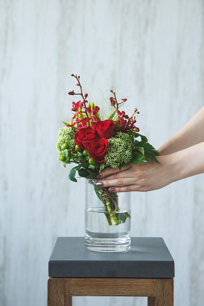 そのまま飾れるブーケ #848 size:80 REDの写真5枚目