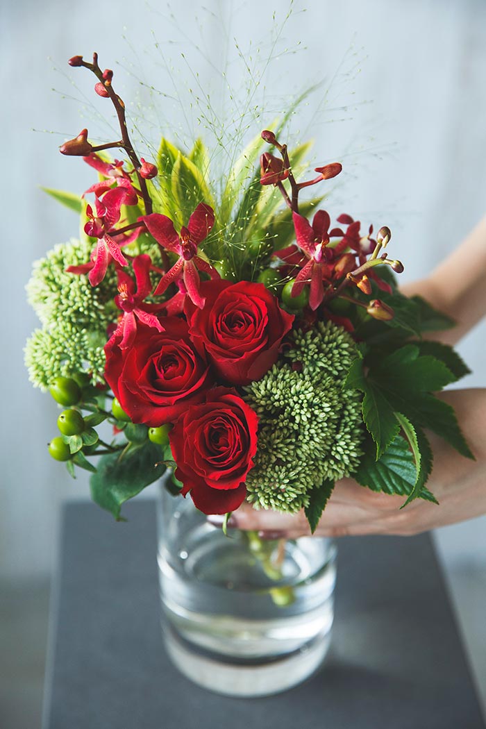 そのまま飾れるブーケ #848 size:80 REDの写真2枚目