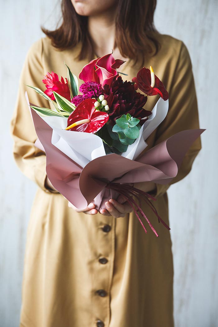 そのまま飾れる花束 #857 size:100
