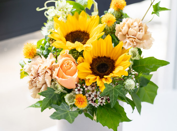 届いてそのまま飾れる父の日のお花