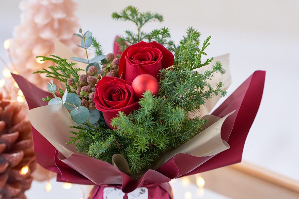 クリスマスにプレゼントする花の5つの選び方とポイント