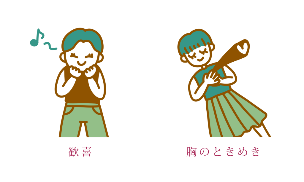 エバーフレッシュの花言葉は「歓喜」「胸のときめき」