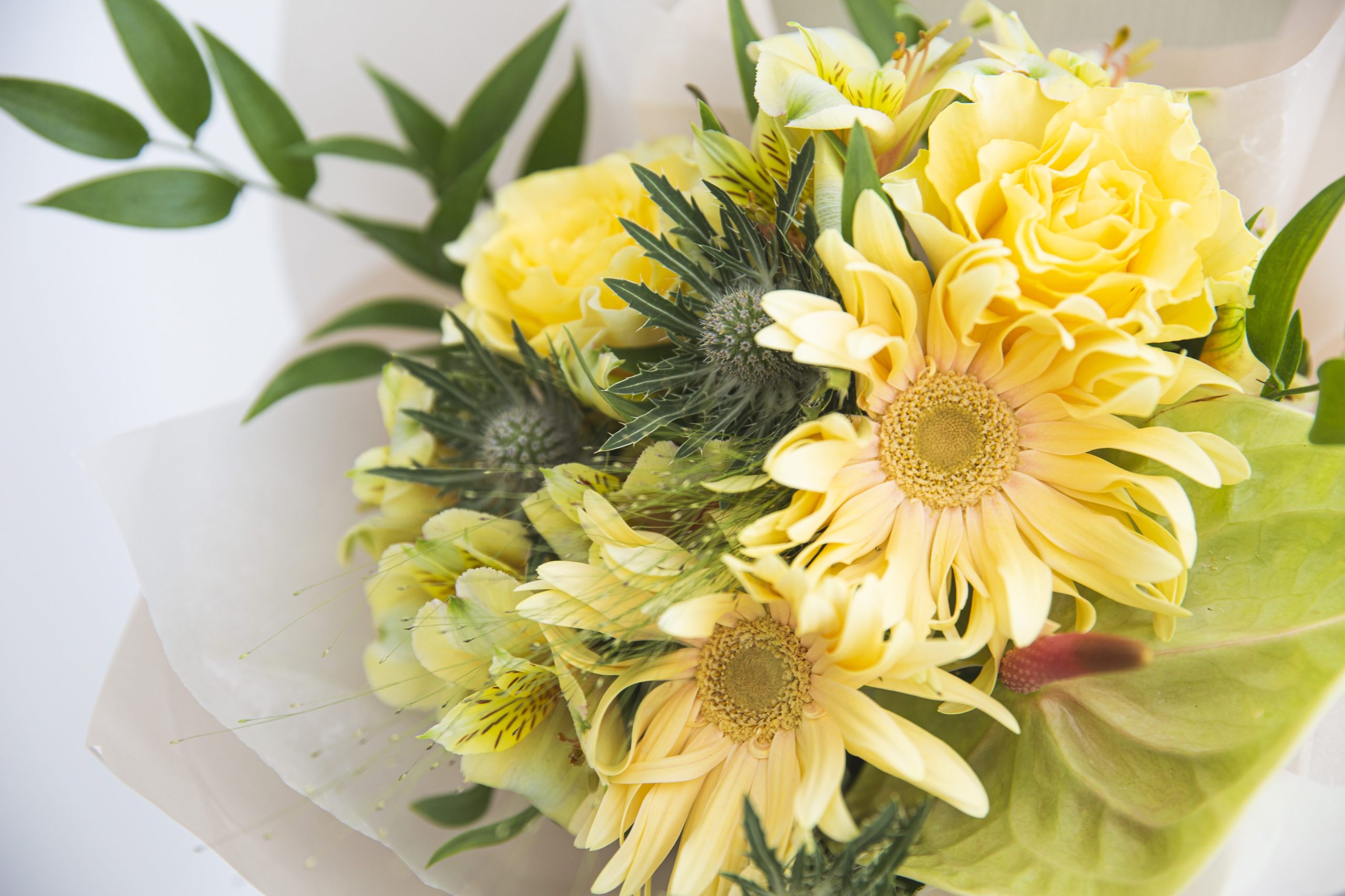 入社式には美しいお花で新しい門出を祝おう！